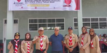 Kwartir Daerah Gerakan Pramuka  Sumatera Utara Bekerjasama Dengan Unit Pelayanan Darah PMI Dan Yayasan Perguruan Nurul Iman Menyelenggarakan Kegiatan Donor Darah