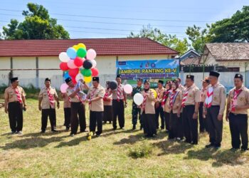 Kwartir Ranting Tanggungharjo Gelar Jambore Pramuka Ke V