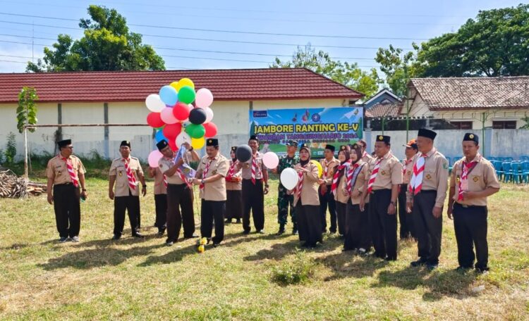 Kwartir Ranting Tanggungharjo Gelar Jambore Pramuka Ke V