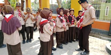 Pangkalan SDN 3 Pasinggangan Gelar Perkemahan Sehari