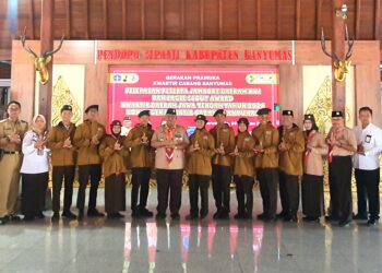 Sekda Banyumas Lepas Kontingen Jambore Daerah dan Eagle Scout Award