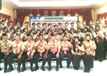 Kwarcab Grobogan Berangkatkan Kontingen Jambore Daerah SMP MTS