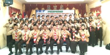 Kwarcab Grobogan Berangkatkan Kontingen Jambore Daerah SMP MTS