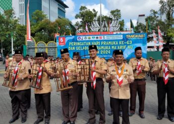 Geladian Pramuka Ma’arif NU Banyumas Tangkas Asah Prestasi