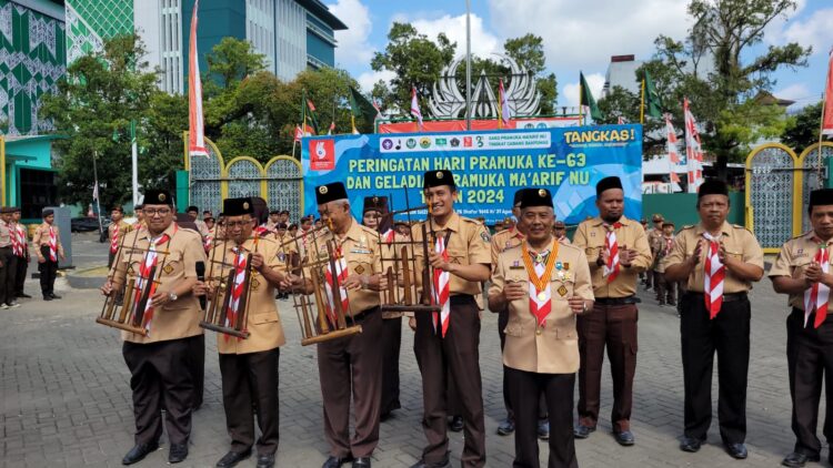 Geladian Pramuka Ma’arif NU Banyumas Tangkas Asah Prestasi