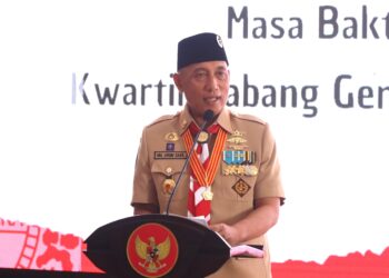 Ketua Kwarda Jatim Lantik Walikota dan Wakil Wali Kota Surabaya Sebagai Kamabicab dan Ketua Kwarcab Gerakan Pramuka