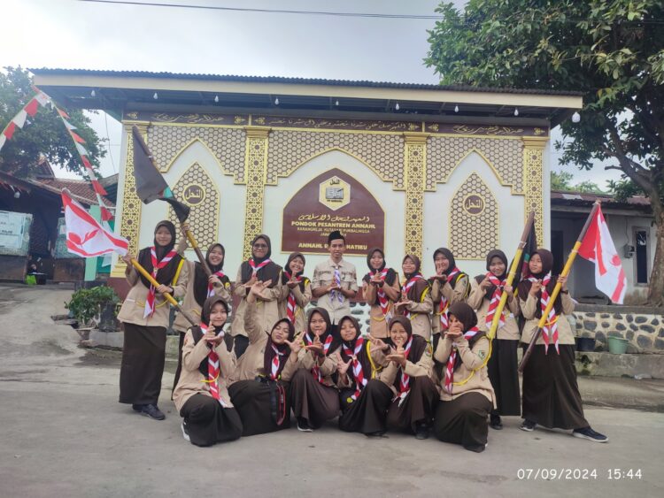 MA El Qosimi Gelar Penerimaan Tamu Ambalan