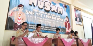 Musyam  SMK YPT 1  Purbalingga Tetapkan Kak Dimas & Kak Sandy Jadi Pradana