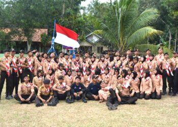 Enggar dan Pramesti Pimpin Ambalan Pangeran Diponegoro dan R. A Kartini SMK Bunda Satria Wangon