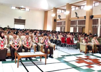 Dibuka Ketua Kwarcab Kota Yogyakarta, KMD Polbangtan Yoma 2024 Diikuti 182 Peserta