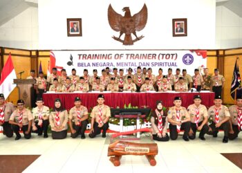 Ketua Kwarnas Buka ToT Bela Negara, Mental dan Spiritual 2024