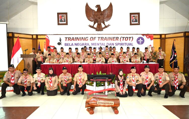 Ketua Kwarnas Buka ToT Bela Negara, Mental dan Spiritual 2024