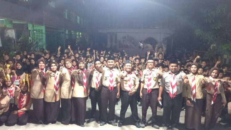 MTS Nuril Huda Tarub Tawangharjo Rayakan Maulud Nabi Dengan Berkemah