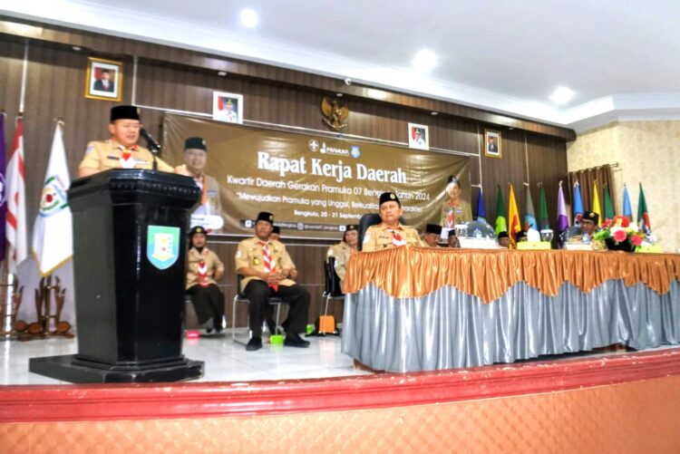 Rakerda Kwarda Gerakan Pramuka 07 Bengkulu Tahun 2024