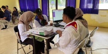 Peserta Pertikawan Nasional 2024 Lakukan Registrasi Ulang di Gedung Dewi Sartika, Buperta Cibubur