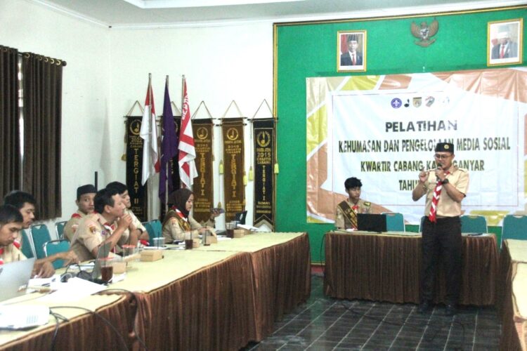 Kwarcab Karanganyar Gelar Pelatihan Kehumasan