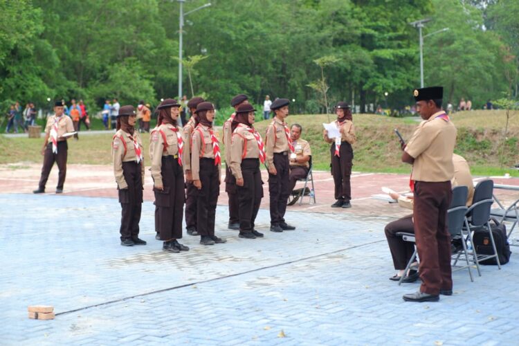 Kwarcab Kota Medan Gelar Kemah Penggalang Tangkas 2024
