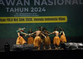 Konda Papua Tampilkan Tarian Persembahan Khas Timur pada Pertikawan Nasional 2024