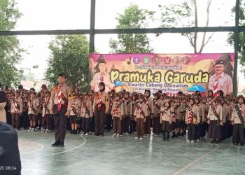 Tahun 2024 Kwarran Rawalo Targetkan 500 Pramuka Garuda