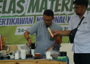 Kopi Agroforestry, Produk Istimewa Social Foresty Entrepreneur Hadir di Pertikawan Nasional 2024