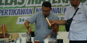 Kopi Agroforestry, Produk Istimewa Social Foresty Entrepreneur Hadir di Pertikawan Nasional 2024