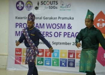 Tampilkan Penampilan Yang Energik, Sulawesi Utara Meriahkan Pentas Seni Pertikawan 2024
