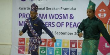 Tampilkan Penampilan Yang Energik, Sulawesi Utara Meriahkan Pentas Seni Pertikawan 2024