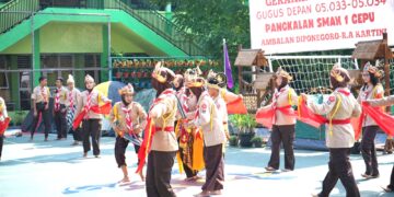 Penerimaan Tamu Ambalan SMA Negeri 1 Cepu Tahun 2024