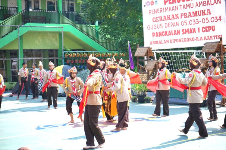 Penerimaan Tamu Ambalan SMA Negeri 1 Cepu Tahun 2024