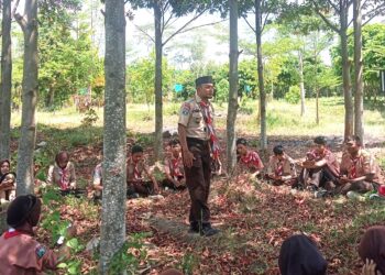 Pramuka Penegak Banyuwangi Asah Kepemimpinan Melalui Dianpinsat 2024