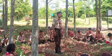 Pramuka Penegak Banyuwangi Asah Kepemimpinan Melalui Dianpinsat 2024