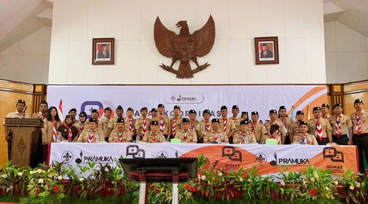 Ketua Kwarnas Buka Acara Rakor Kehumasan dan Informatika Tingkat Nasional, Pramuka Jatim Peroleh Penghargaan APR Scout Photo Contest