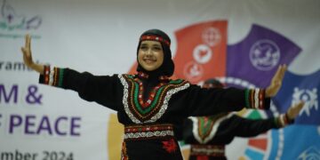 Pesan dari Tanah Gayo: Kontingen  Daerah Aceh Suguhkan Tarian Simbolik Gajah dan Elang di Pentas Seni Pertikawan Nasional