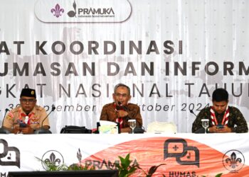 Kwarnas Sosialisasikan Draf Petunjuk Penyelenggaraan Pusat Data dan Informasi Gerakan Pramuka