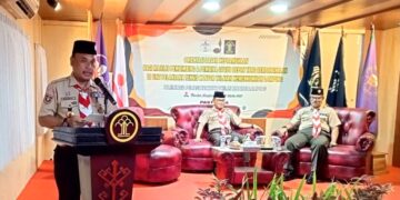 Kwarda Lampung Anugerahkan Lencana Pancawarsa Kepada Kepala Kanwil Kemenkumham Provinsi Lampung. Ini Pesan Yang Disampaikan