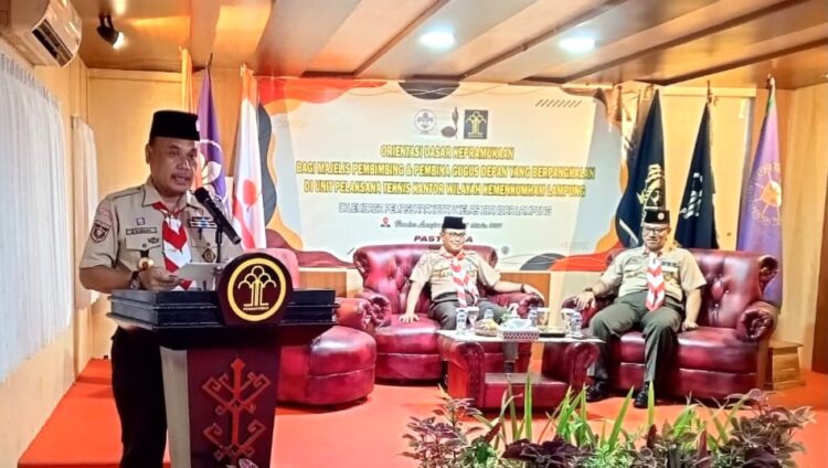 Kwarda Lampung Anugerahkan Lencana Pancawarsa Kepada Kepala Kanwil Kemenkumham Provinsi Lampung. Ini Pesan Yang Disampaikan