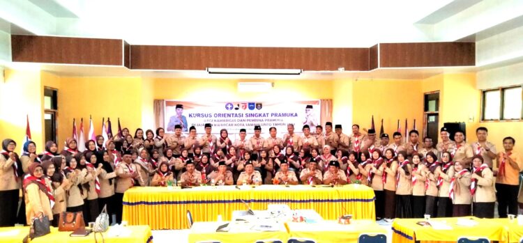 Kapusdiklatnas Motivasi Kamabigus dan Pembina Gudep Kwarcab 11 Sawahlunto