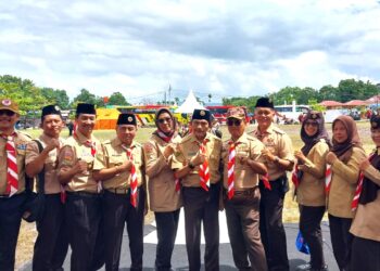 Kwarda Sumut Menutup Kemah Kaldera Toba IV 2024