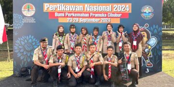 Saka Wanabakti Sumatera Utara Raih Putra Pertikawan dan Runner Up Putri Pertikawan Tingkat Nasional Tahun 2024
