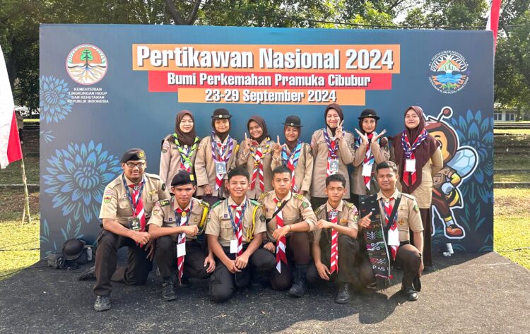 Saka Wanabakti Sumatera Utara Raih Putra Pertikawan dan Runner Up Putri Pertikawan Tingkat Nasional Tahun 2024