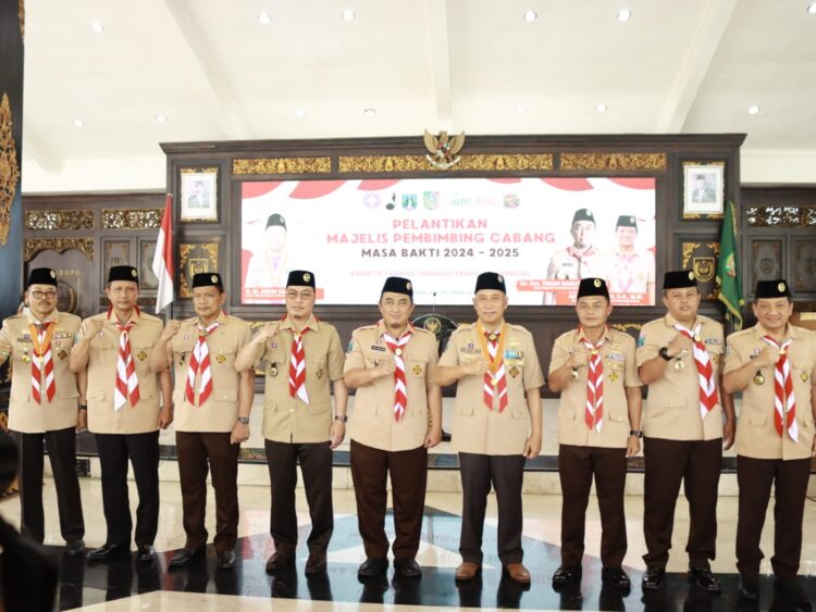 Ketua Kwarda Jatim H.M. Arum Sabil Melantik Pj Bupati Jombang sebagai Ketua Mabicab, Dorong Lahirnya Generasi Penemu dan Pencipta