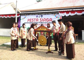 Ratusan Peserta Ikuti Pesta Siaga Kwarcab Kota Yogyakarta Tahun 2024: Ceria, Kreatif, dan Bersahabat