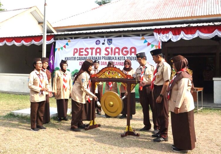 Ratusan Peserta Ikuti Pesta Siaga Kwarcab Kota Yogyakarta Tahun 2024: Ceria, Kreatif, dan Bersahabat