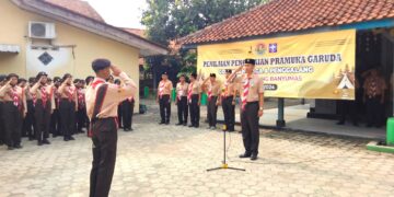 Kwartir Ranting Banyumas Gelar Ujian Pramuka Garuda