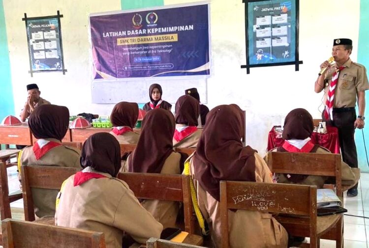 Gelar LDK, Bentuk Watak dan Karakter Pemimpin, Pramuka Penegak SMK Tri Dharma Massila