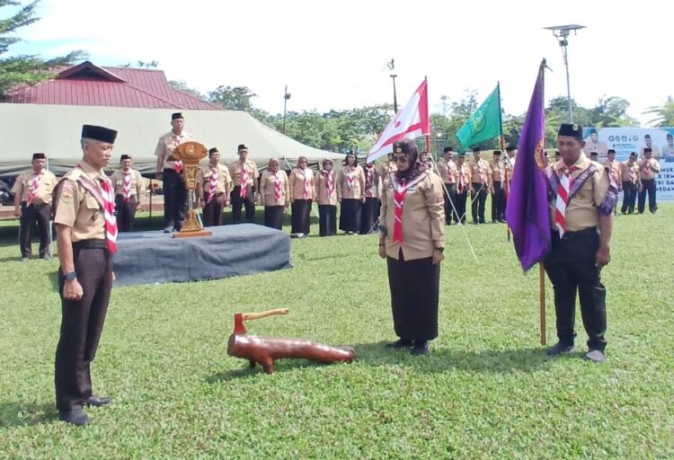 Acara KMD Gelombang I Dinas Pendidikan Kota Medan Dibuka Langsung Oleh Sekretaris Kwarcab Kota Medan