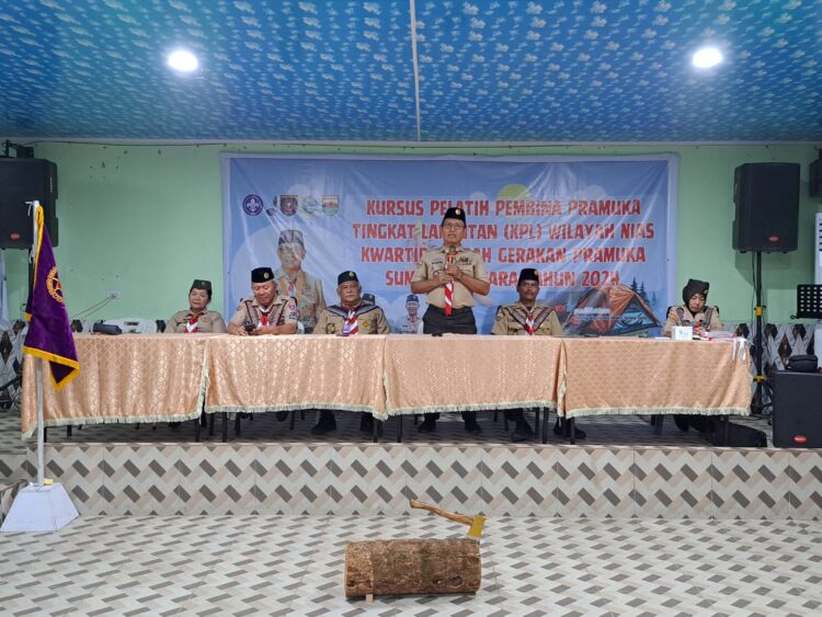 Acara KMD Gelombang I Dinas Pendidikan Kota Medan Dibuka Langsung Oleh Sekretaris Kwarcab Kota Medan