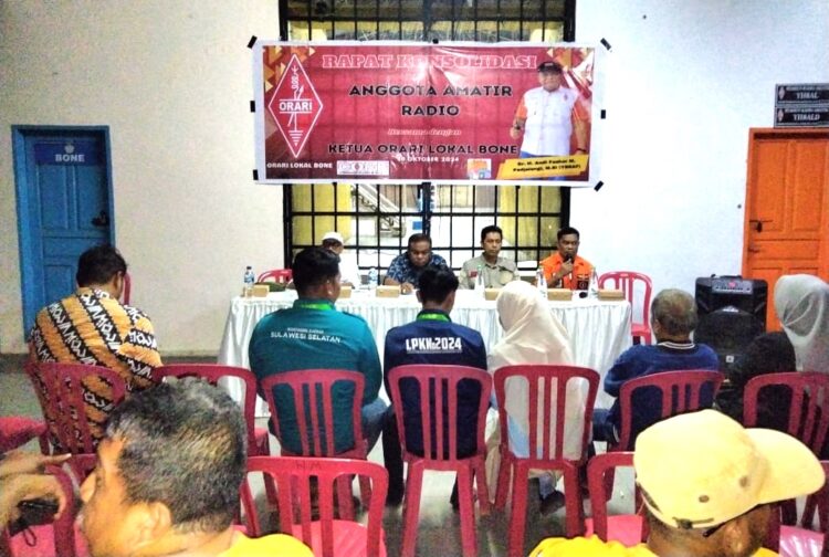 Rapat Koordinasi Pramuka dan Orari Lokal Bone Persiapan Jota Joti 2024