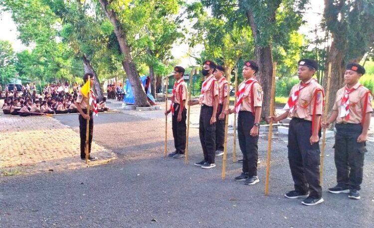 Ratusan Penggalang Tunjukkan Keterampilan dan Kecakapannya di LT-III Kwarcab Bantul 2024