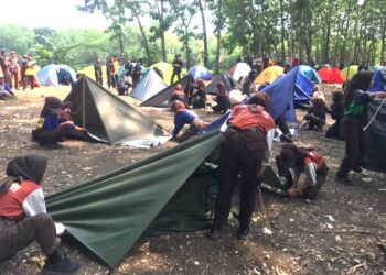 Ikuti Jampalaga, Saka Wanabakti Raih Prestasi